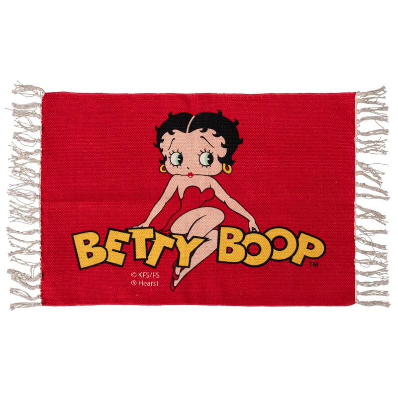 コットン製フロアマット Betty Boop ベティちゃん レッド 50×70cm ベティブープ 玄関マット バスマット ラグ  :sho21022202:アメリカン雑貨COLOUR Yahoo!店 - 通販 - Yahoo!ショッピング