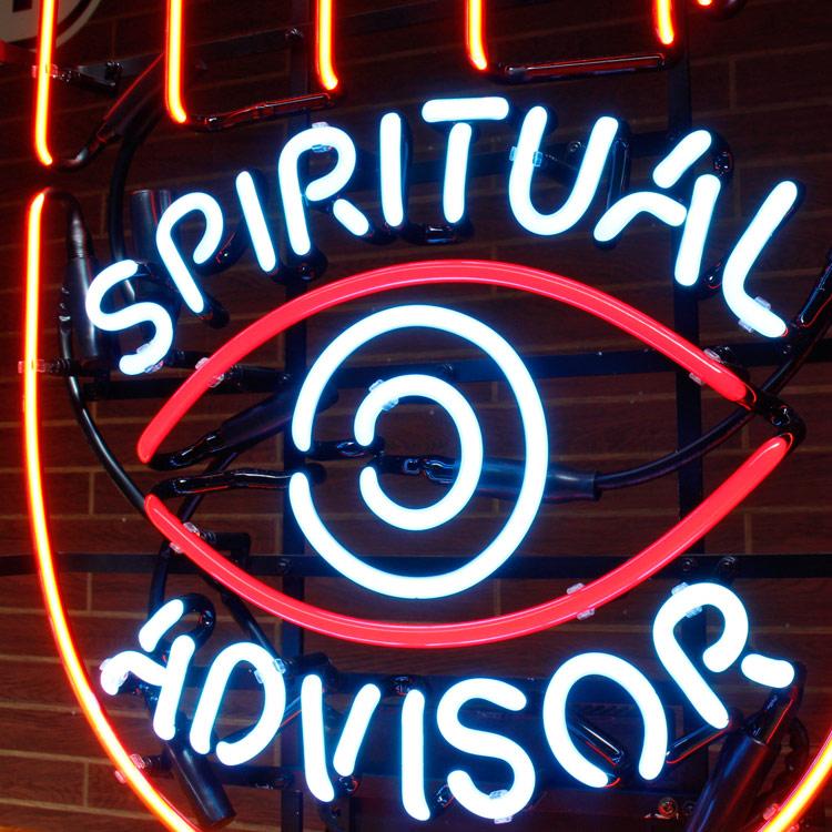 ネオンサイン SPIRITUAL スピリチュアル 高さ70×幅50×奥行13cm