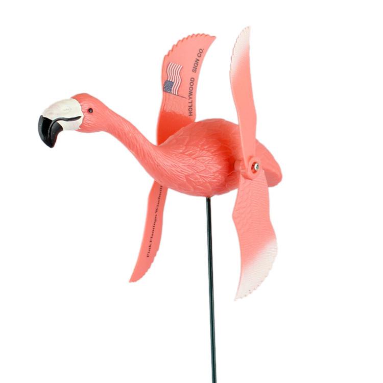 Pink Flamingo Windmill ピンク フラミンゴ ウィンドミル 2体
