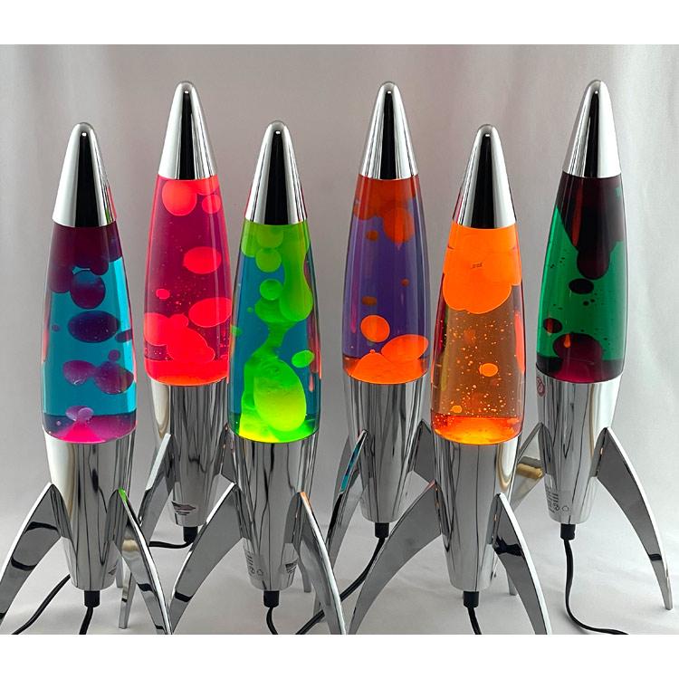 ランプ RETRO ROCKET LAVA LAMP レトロ ロケット ラバランプ 高さ44.5cm 照明 おしゃれ かっこいい｜colour｜11