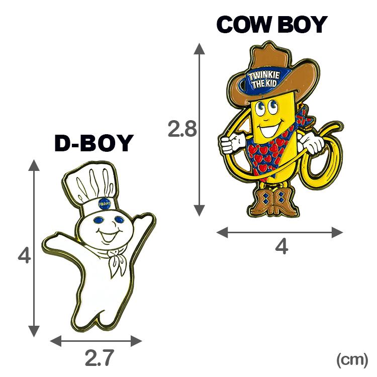 ピンバッジ アメリカン ラペル ピン キャスト製 キャラクター