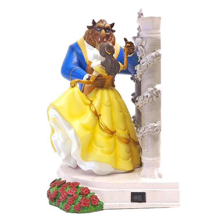 Disney ディズニー 美女と野獣 ライトアップ フィギュア 22.8cm Disney ディズニー 美女と野獣 ライトアップ フィギュア 22.8cm