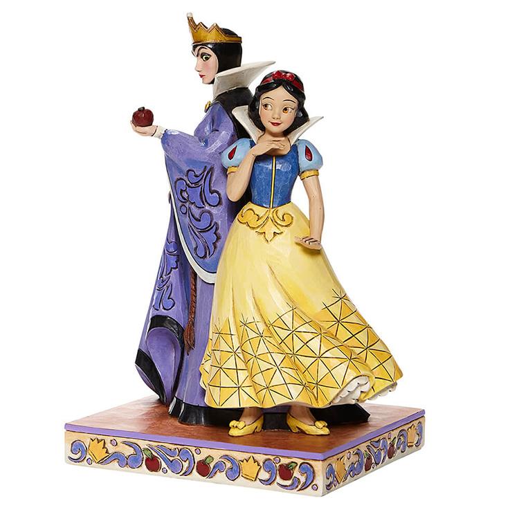 ディズニー 白雪姫＆魔女 フィギュア 高さ20.9cm プリンセス JIM SHORE enesco Disney Traditi