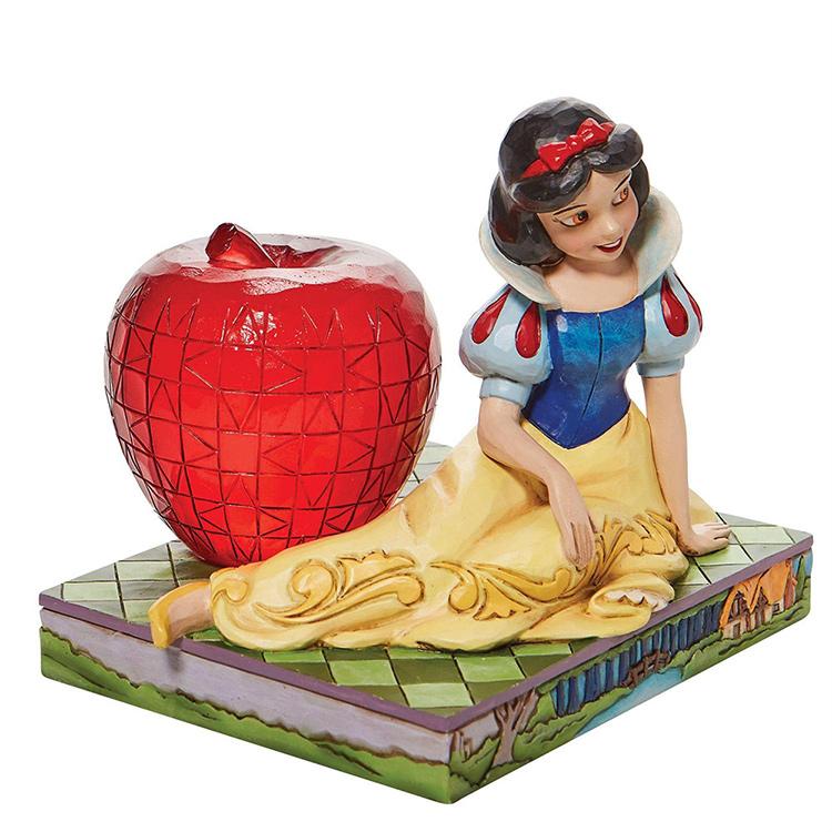 ディズニー 白雪姫＆アップル フィギュア 高さ12.3cm 白雪姫 JIM SHORE enesco Disney Traditi_3