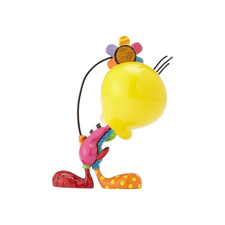 フィギュア Looney Tunes by Britto トゥイーティー ＆ フラワー12cm ルーニーチューンズ enesco｜colour｜02