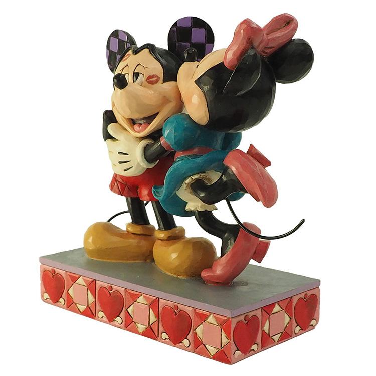 Disney フィギュア ミッキー＆ミニー キスマーク 約16.3cm