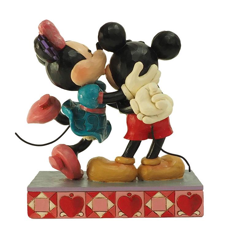 Disney（ディズニー） フィギュア ミッキー＆ミニー キスマーク 約16.3
