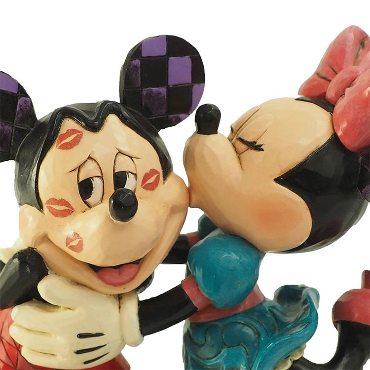 Disney（ディズニー） フィギュア ミッキー＆ミニー キスマーク 約16.3