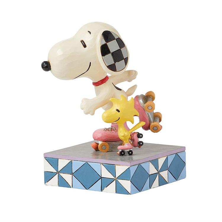 SNOOPY（スヌーピー） 置物 フィギュア スヌーピー＆ウッドストック