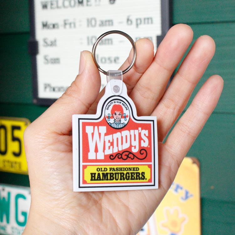 ラバーキーチェーン Wendy S ウエンディーズ オールドロゴ Hamburgers かわいい レディース メンズ キーリング キーホルダー アメリカ雑貨 Un アメリカン雑貨colour Yahoo 店 通販 Yahoo ショッピング