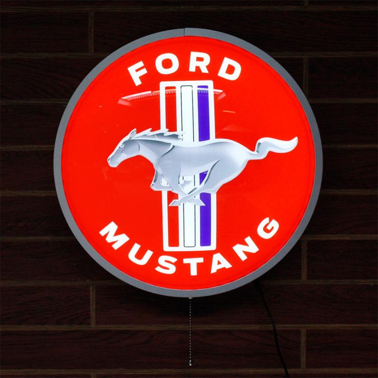 看板 バックリット LED ライテッド FORD MUSTANG フォード 看板 バックリット LED ライテッド FORD MUSTANG フォード