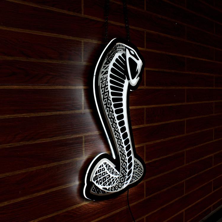 看板 LEDスリムサイン FORD SNAKE フォード スネイク 縦50×横32 看板 LEDスリムサイン FORD SNAKE フォード スネイク 縦50×横32