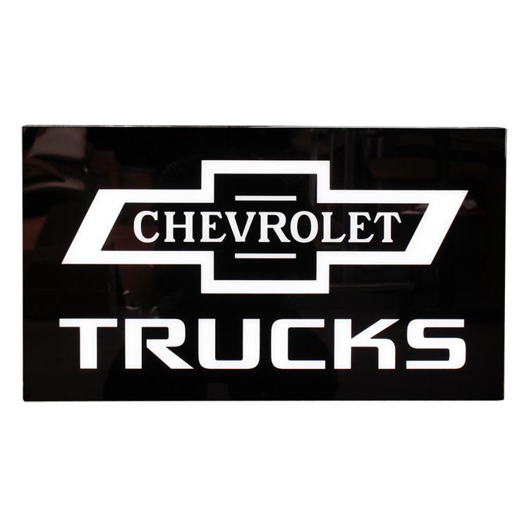 看板 LEDスリムサイン CHEVROLET TRUCKS シボレー トラックス 縦 看板 LEDスリムサイン CHEVROLET TRUCKS シボレー トラックス 縦