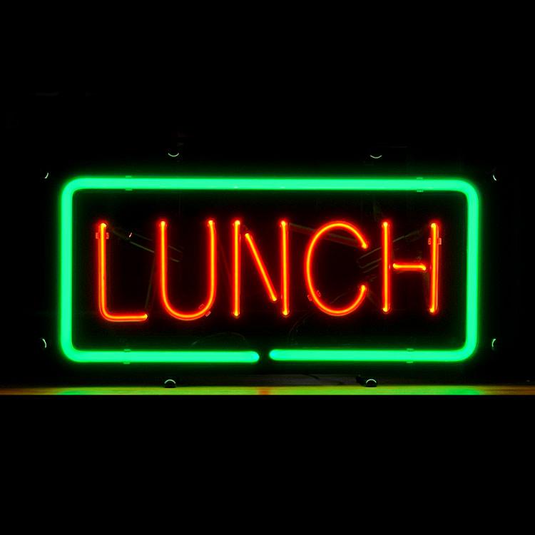 ネオンサイン LUNCH ランチ 高さ23.5×幅45.5×奥行き12.5cm ネオンサイン LUNCH ランチ 高さ23.5×幅45.5×奥行き12.5cm