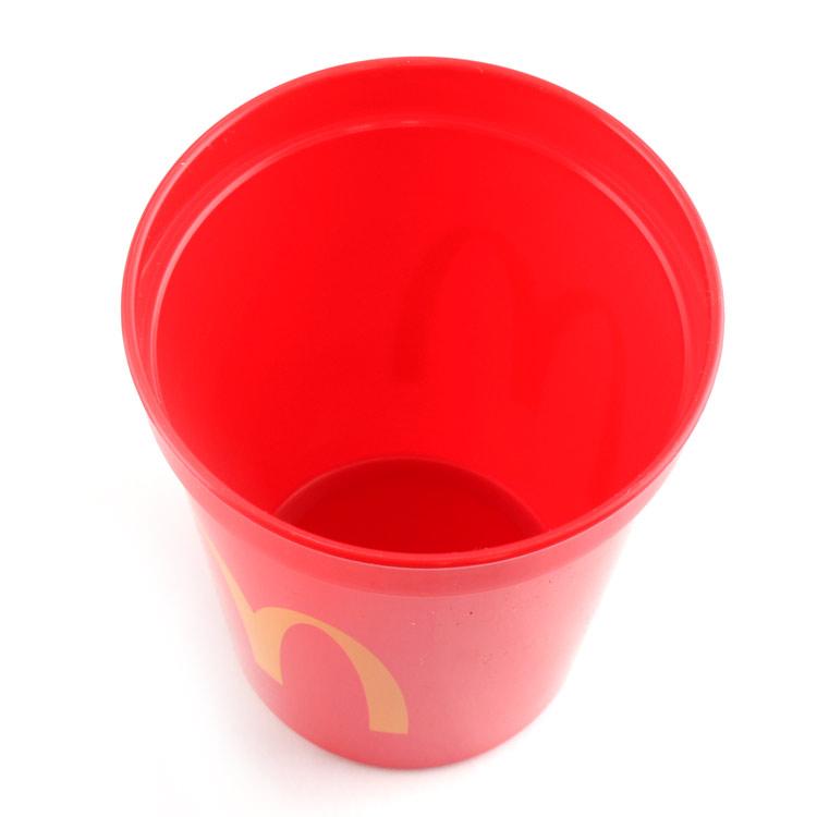 コップ McDonald's マクドナルド プラスチックカップ レッド 2個セット