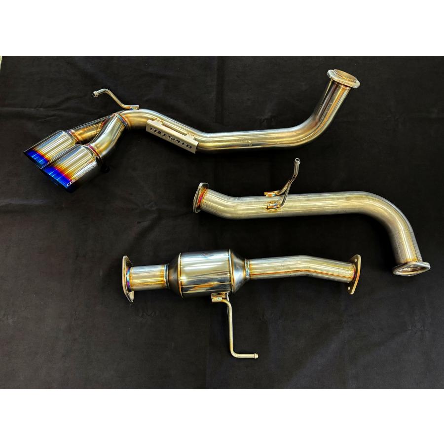 好評発売中！）新型トライトン用 スーパーステンレスマフラー CSD0104