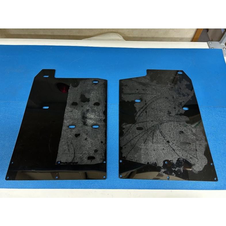 （アウトレット商品）コルトスピード （COLT SPEED）　三菱デリカD:5（2019.02〜モデル）専用　マッドフラップ フロント＆リヤ セット（ブラックカラー） |  | 01
