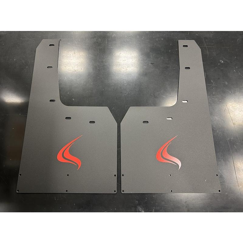 （アウトレット商品）コルトスピード （COLT SPEED）　三菱トライトン（LC2T型）専用　F&Rマッドフラップセット（ブラックカラー） |  | 03