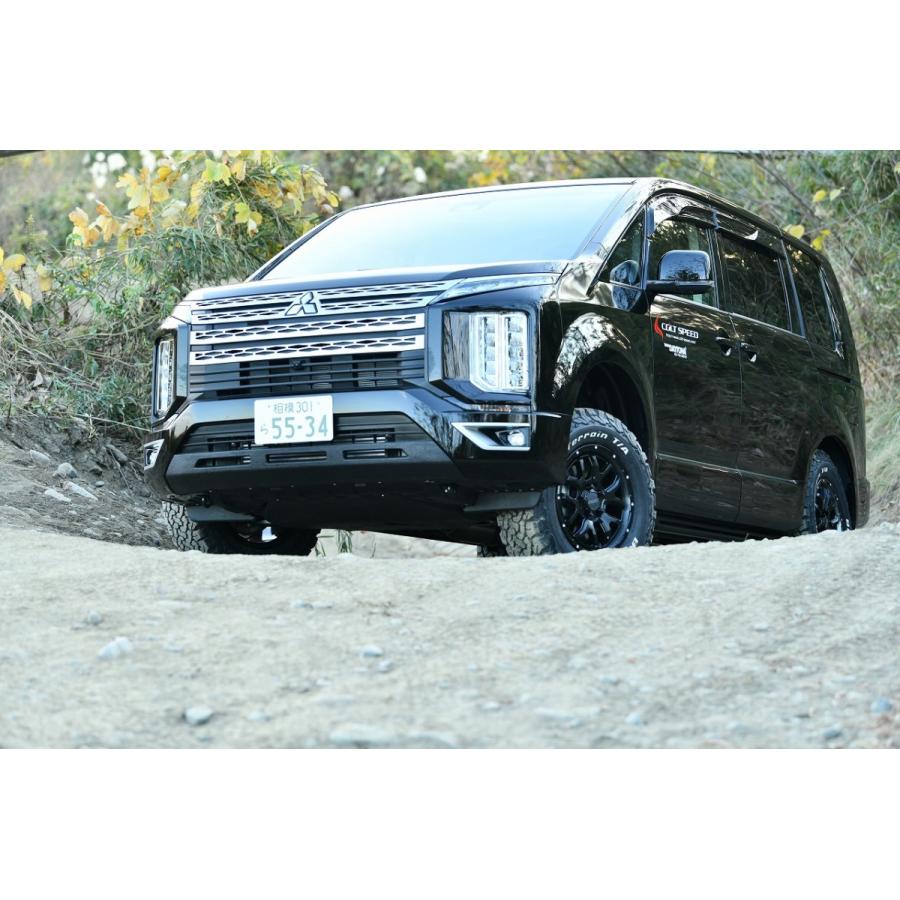 前期型デリカD5 フロントバンパー エクステンション デリカD5 前期用フロントバンパーエクステンション