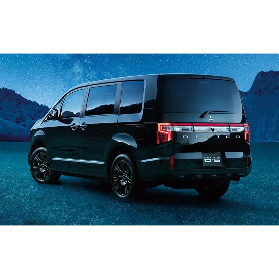 デリカD:5（CV1W 2019/2〜）用 バンパ、リヤセンタ ブラック