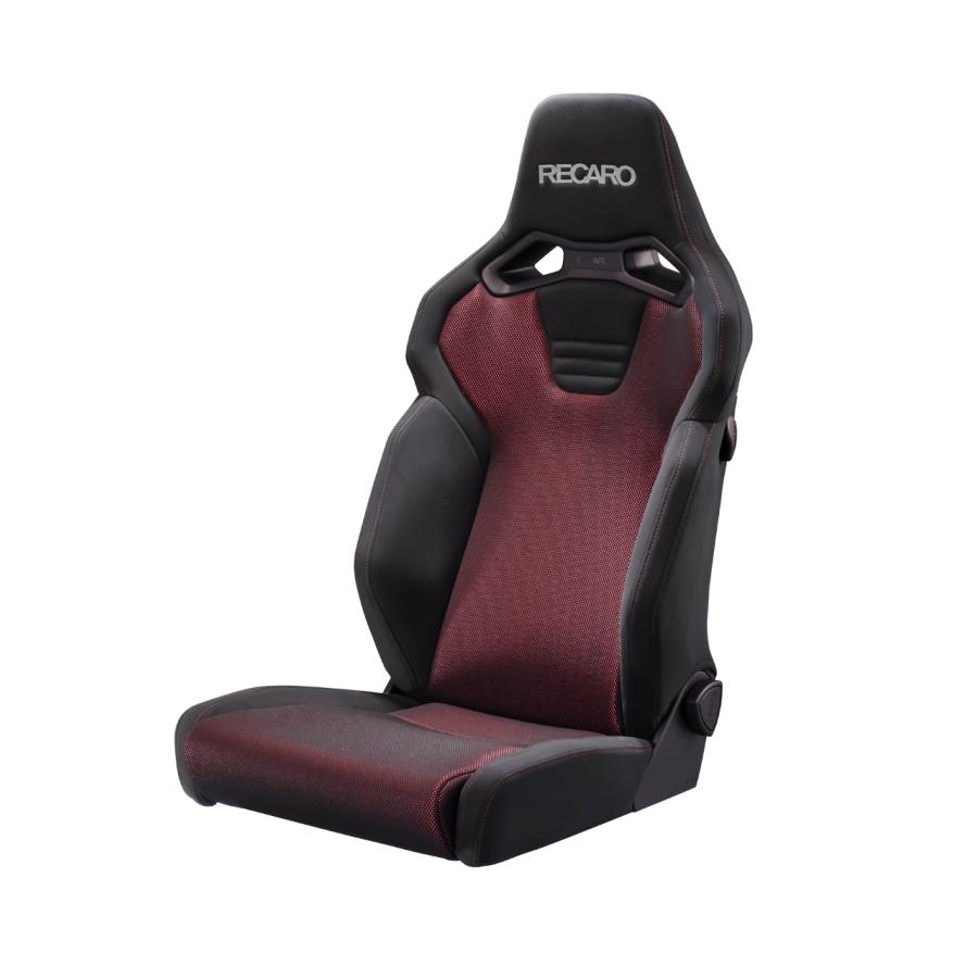 RECARO SR-C BK100 RD/BK レカロ SR-C ：生地〈サイド / センター  