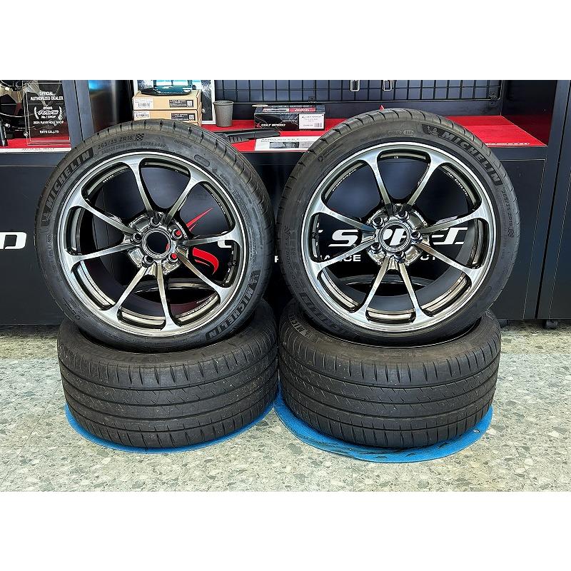 展示品アウトレットセール RAYS＆ミシュランタイヤセット VOLK RACING