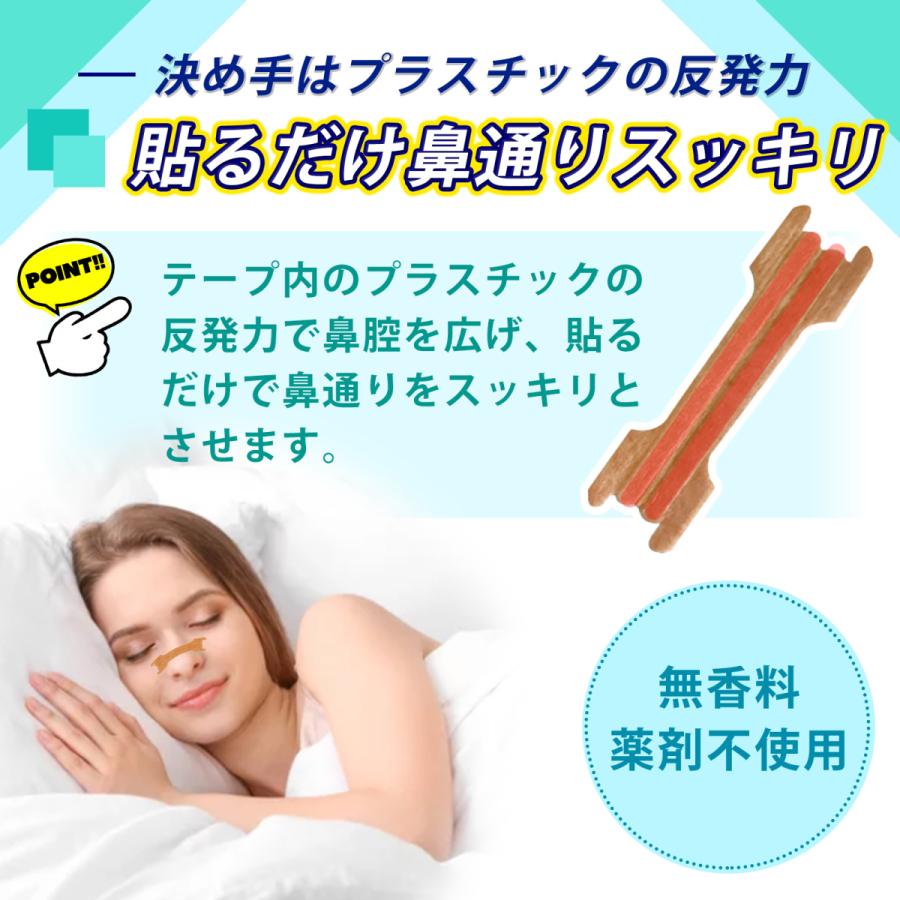 Harmony Life 鼻腔拡張テープ お試し 30枚 鼻スッキリ 鼻呼吸 鼻づまり 鼻炎 いびき 花粉症 蓄膿症 口呼吸 鼻孔拡張テープ 鼻テープ 鼻呼吸テープ 送料無料 |  | 01