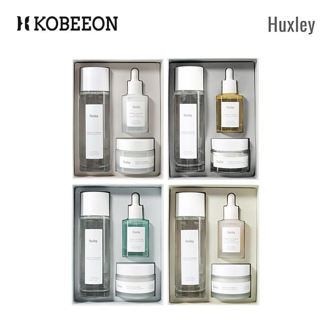 激安 激安特価 送料無料 新発売 HUXLEY ハクスリー 3種セット トナー エッセンス クリーム TRIO SET 4タイプ 水分 抗酸化 ブライトニング 高保湿 cartoontrade.com cartoontrade.com