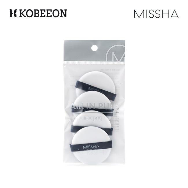 MISSHA ミシャ エアイン パフ 4枚セット 最前線の MISSHA ミシャ エアイン パフ 4枚セット 最前線の