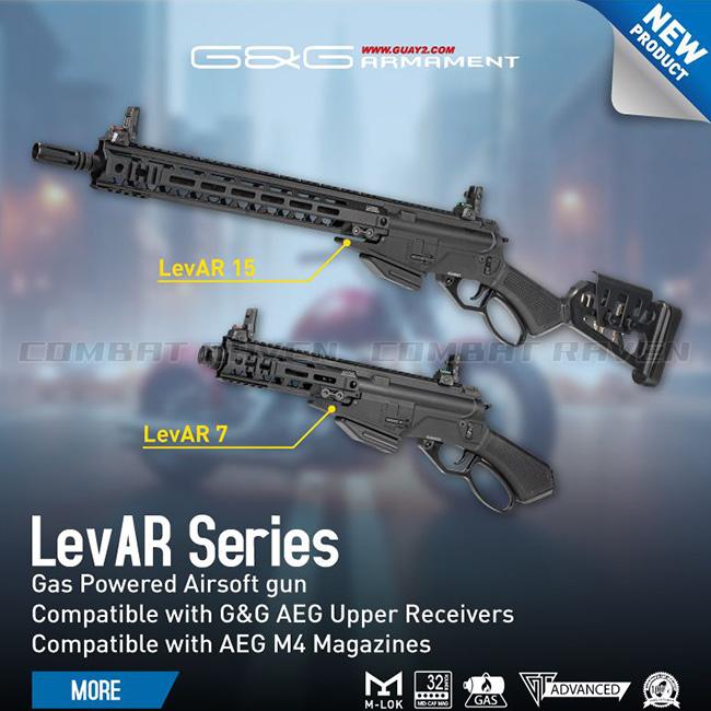 G＆G ARMAMENT】GT GASシリーズ LevAR 15 レバーアクションガス
