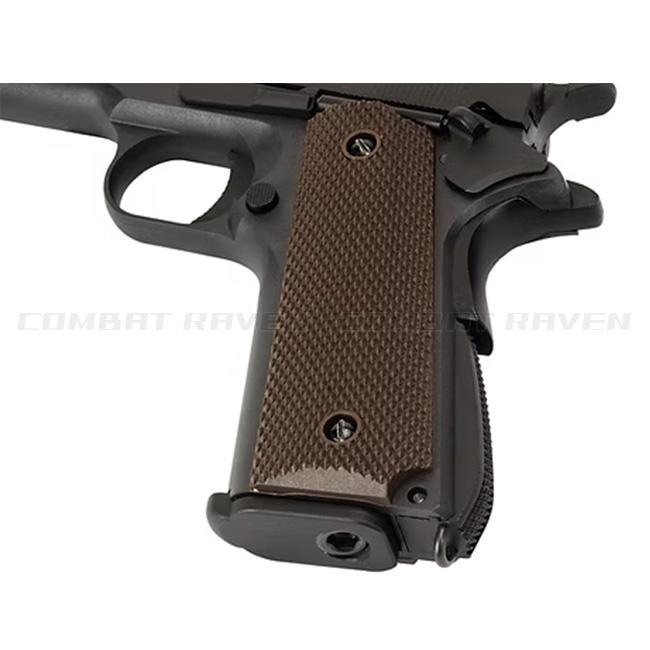 【BATON airsoft】18才以上用CO2ガスブローバック M1911A1 CO2GBB 最新ロット/JASG認定/ガバメント/COLT/エアガン/973549〈*0101-0700-BK〉の画像