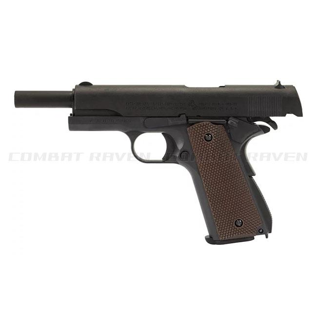 【BATON airsoft】18才以上用CO2ガスブローバック M1911A1 CO2GBB 最新ロット/JASG認定/ガバメント/COLT/エアガン/973549〈*0101-0700-BK〉の画像