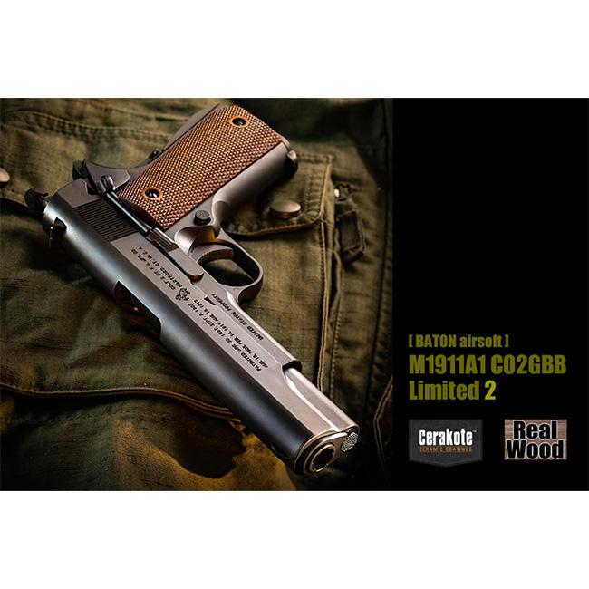 BATON airsoft】18才以上用CO2ガスブローバック M1911A1 CO2GBB