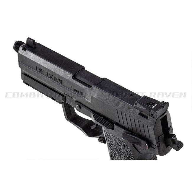 USP Tactical エアガン ブラック BATON airsoft BH-USP Tactical CO2GBB JASG certified CO2