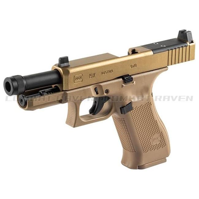 BATON airsoft】18才以上用CO2ガスブローバック GLOCK19X MOS CO2GBB