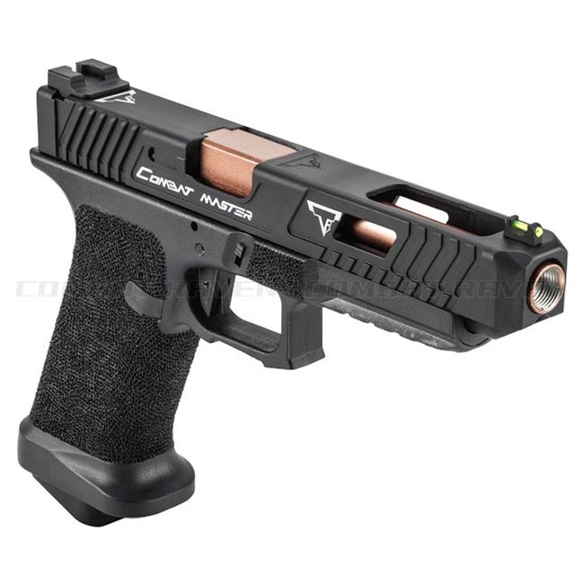 EMG】18才以上用ガスブローバック COMBAT MASTER OMEGA GBB/20mmレール