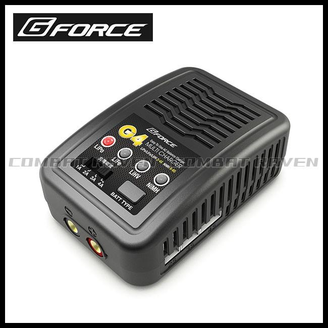 【G-FORCE】 G4 MULTI CHARGER/リポマルチチャージャー/LiPo・NiMHバッテリー対応/急速充電器/リポ/エアガン/ラジコン/G0204/432047〈#0105-0008#〉｜combatraven