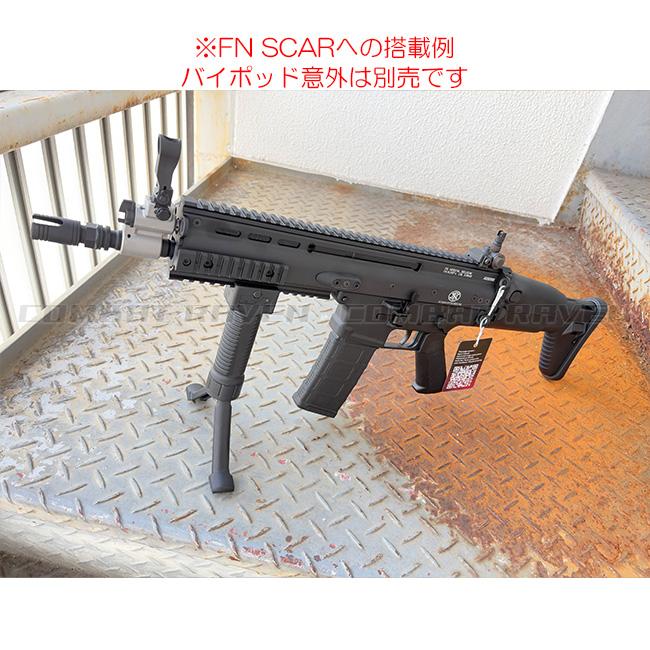 NB】バイポッドグリップ BK/フォアグリップ/ワンタッチ二脚/20mmレイル