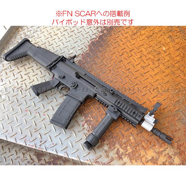 米軍本物ホアグリップバイホットGPS社製ミリタリーモデル20mmレール用 NB】バイポッドグリップ BK/フォアグリップ/ワンタッチ二脚/20mmレイル