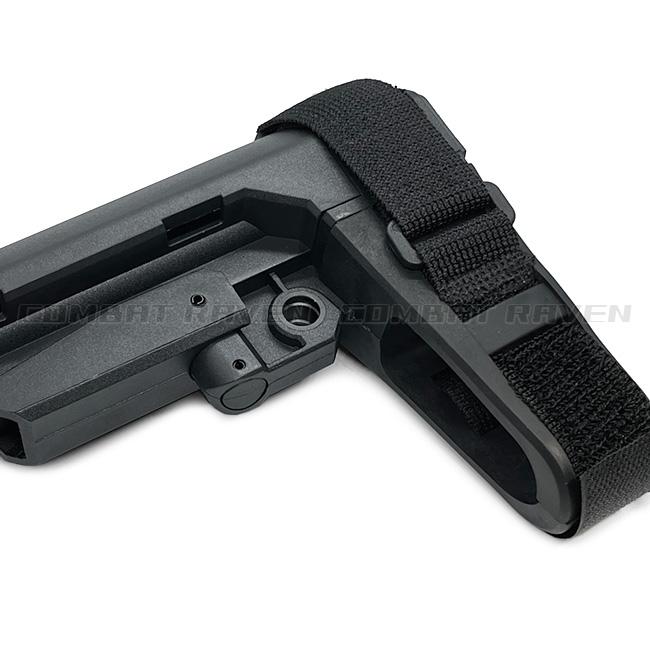 NB】SB Tactical SBA3タイプ ストック BK 各社M4対応/樹脂製/東京