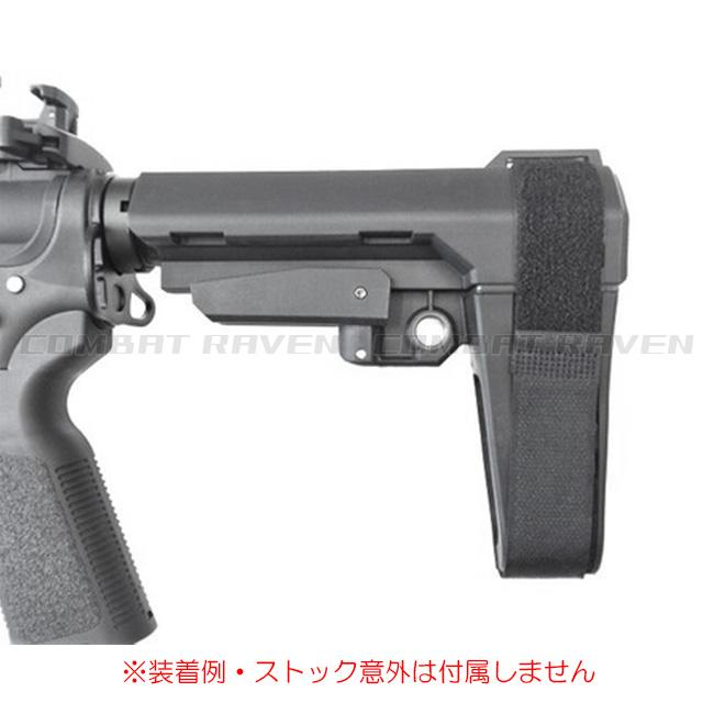 NB】SB Tactical SBA3タイプ ストック BK 各社M4対応/樹脂製/東京