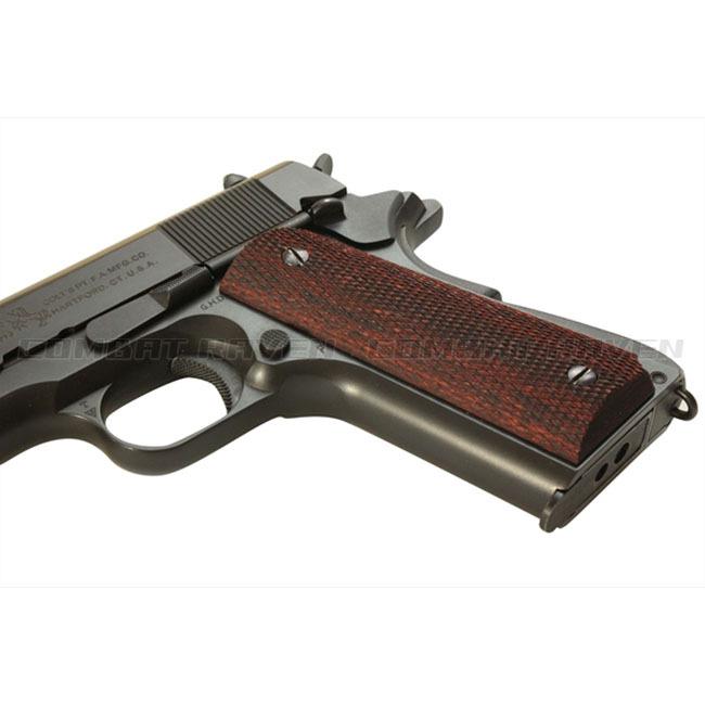 CAW .32AUTO フルチェッカー ウォールナット ウッドグリップ CAW 32オート ウォルナット フルチェッカーグリップ - モデル