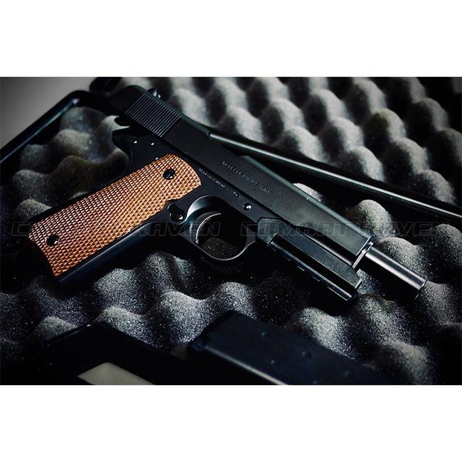 【クラウン】エアコッキングガン スライドストップ M1911A1 ガバメント 10才以上用/エアガン/エアーコッキング/138429〈#0112-0198#〉｜combatraven｜05