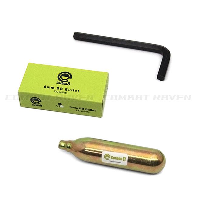 トイガン carbon8 Striker9 Carbon8 CO2GBB Airsoft gun STRIKER-9 CB04 Two Tone Gray