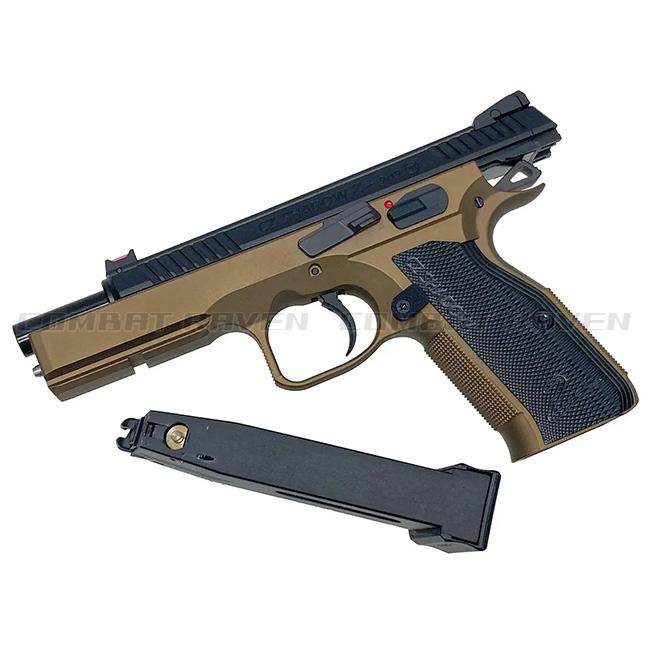 Carbon8】18才以上用CO2ガスブローバック CZ SHADOW-2 BRONZE