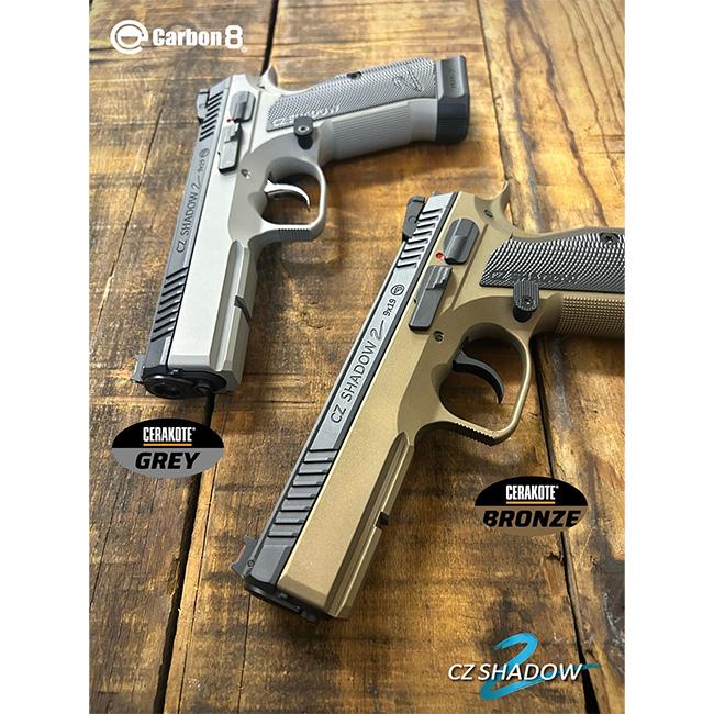 Carbon8】18才以上用CO2ガスブローバック CZ SHADOW-2 GREYセラコート