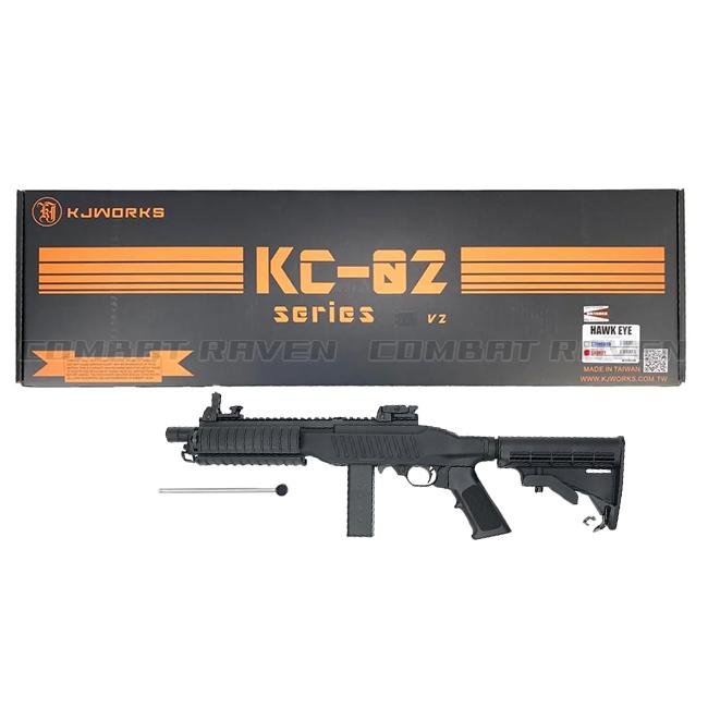KJWorks】18才以上用ガスブローバック ライフル HAWKEYE セミオート