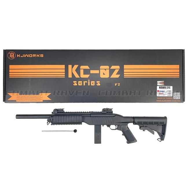 KJWorks】18才以上用ガスブローバック ライフル HAWKEYE セミオート