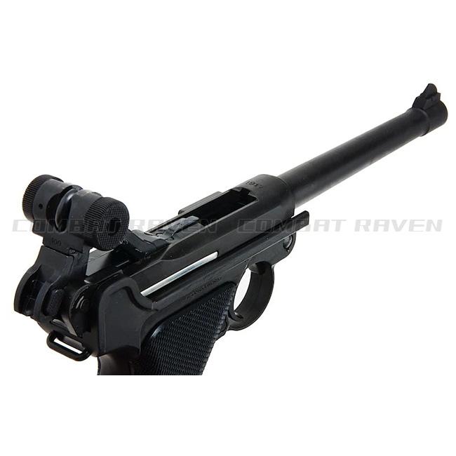 タナカワークス】ガスブローバック LUGER P08 6inch HW/ドイツ