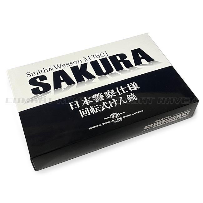 タナカワークス】18才以上用発火式モデルガン S＆W M360J SAKURA 日本